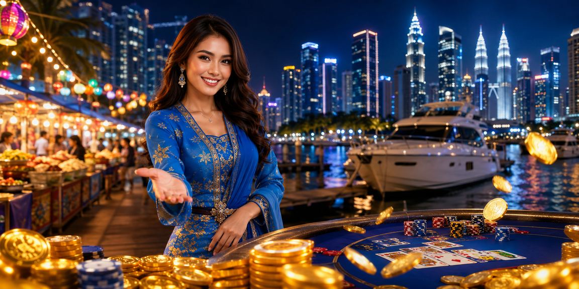 Pemain Malaysia menikmati permainan baccarat dengan tenang dan bertanggungjawab di Kuala Lumpur